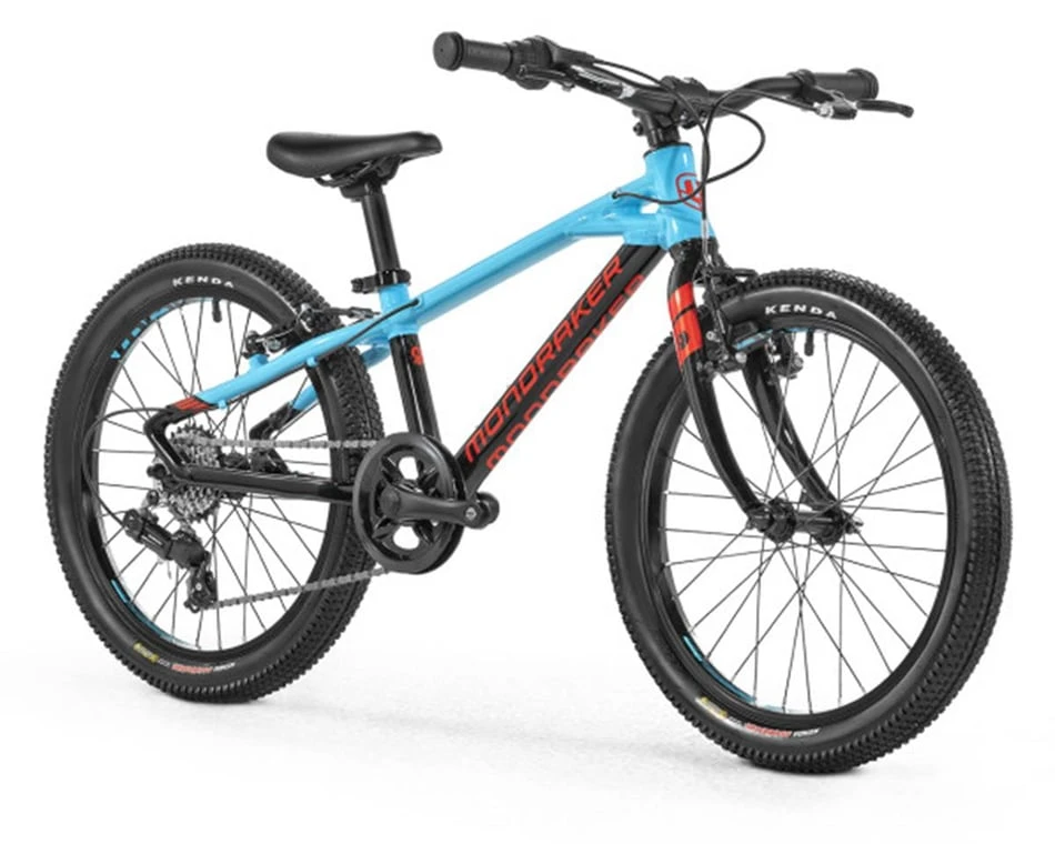 Mondraker 2021 Leader 20" Kids Bike (Black/Light Blue/Flame Red) 3 Mondraker 2021 Leader 20" Kids Bike (Black/Light Blue/Flame Red) - Image 3