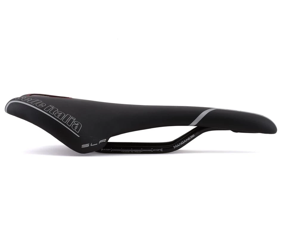 Selle Italia SLR TM Saddle (Black) (Manganese Rails) (S1) (131mm) 2 Selle Italia SLR TM Saddle (Black) (Manganese Rails) (S1) (131mm) - Image 2