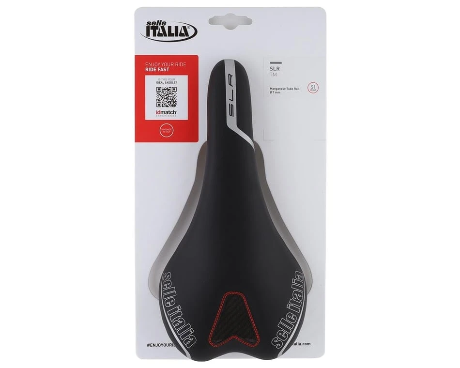 Selle Italia SLR TM Saddle (Black) (Manganese Rails) (S1) (131mm) 5 Selle Italia SLR TM Saddle (Black) (Manganese Rails) (S1) (131mm) - Image 5