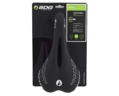 SDG Allure Women's Saddle (Black/White) (Titanium Rails) (143mm) -Specialized Shop 07110 4