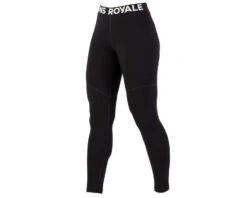 Mons Royale Women's Cascade Merino Flex Base Layer Legging (Black) (L)