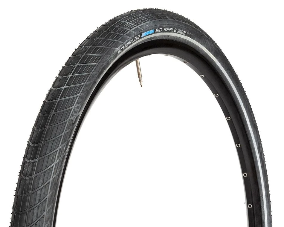 Schwalbe Big Apple Kevlar Guard Tire (Black) (700c / 622 ISO) (50mm) (Wire) 1 Schwalbe Big Apple Kevlar Guard Tire (Black) (700c / 622 ISO) (50mm) (Wire)