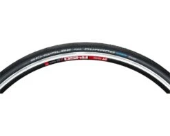 Schwalbe Durano Double Defense Road Tire (Black/Grey) (700c / 622 ISO) (23mm) (Folding) (Dual) (Performance Line)