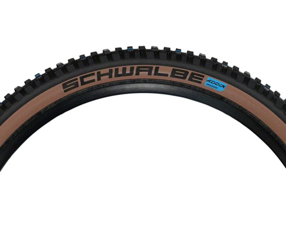Schwalbe Nobby Nic Tubeless Tire (Tan Sidewalls) (29" / 622 ISO) (2.4") (Folding) (Addix SpeedGrip/Super Ground) 3 Schwalbe Nobby Nic Tubeless Tire (Tan Sidewalls) (29" / 622 ISO) (2.4") (Folding) (Addix SpeedGrip/Super Ground) - Image 3
