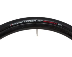 Vittoria Corsa Competition TLR Tubeless Road Tire (Black) (700c / 622 ISO) (25mm) (Folding) (G2.0) -Specialized Shop 11a00093 2