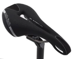 Selle Italia Max Flite Gel Superflow Saddle (Black) (Titanium Rails) (L3) (146mm)