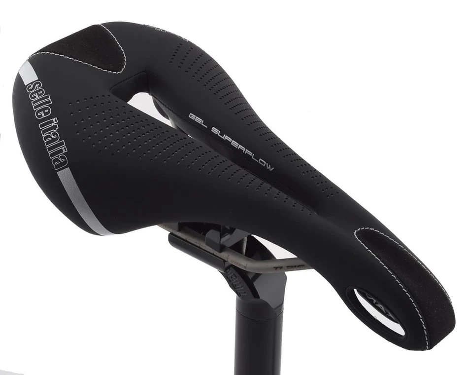 Selle Italia Max Flite Gel Superflow Saddle (Black) (Titanium Rails) (L3) (146mm) 1 Selle Italia Max Flite Gel Superflow Saddle (Black) (Titanium Rails) (L3) (146mm)