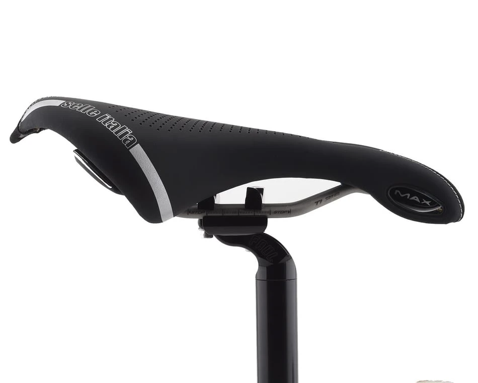 Selle Italia Max Flite Gel Superflow Saddle (Black) (Titanium Rails) (L3) (146mm) 2 Selle Italia Max Flite Gel Superflow Saddle (Black) (Titanium Rails) (L3) (146mm) - Image 2