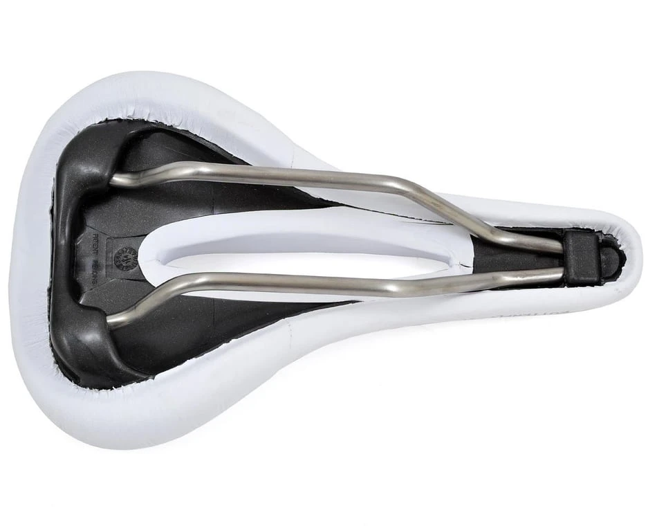 Terry Women's Butterfly Ti Saddle (White) (Titanium Rails) (155mm) 4 Terry Women's Butterfly Ti Saddle (White) (Titanium Rails) (155mm) - Image 4