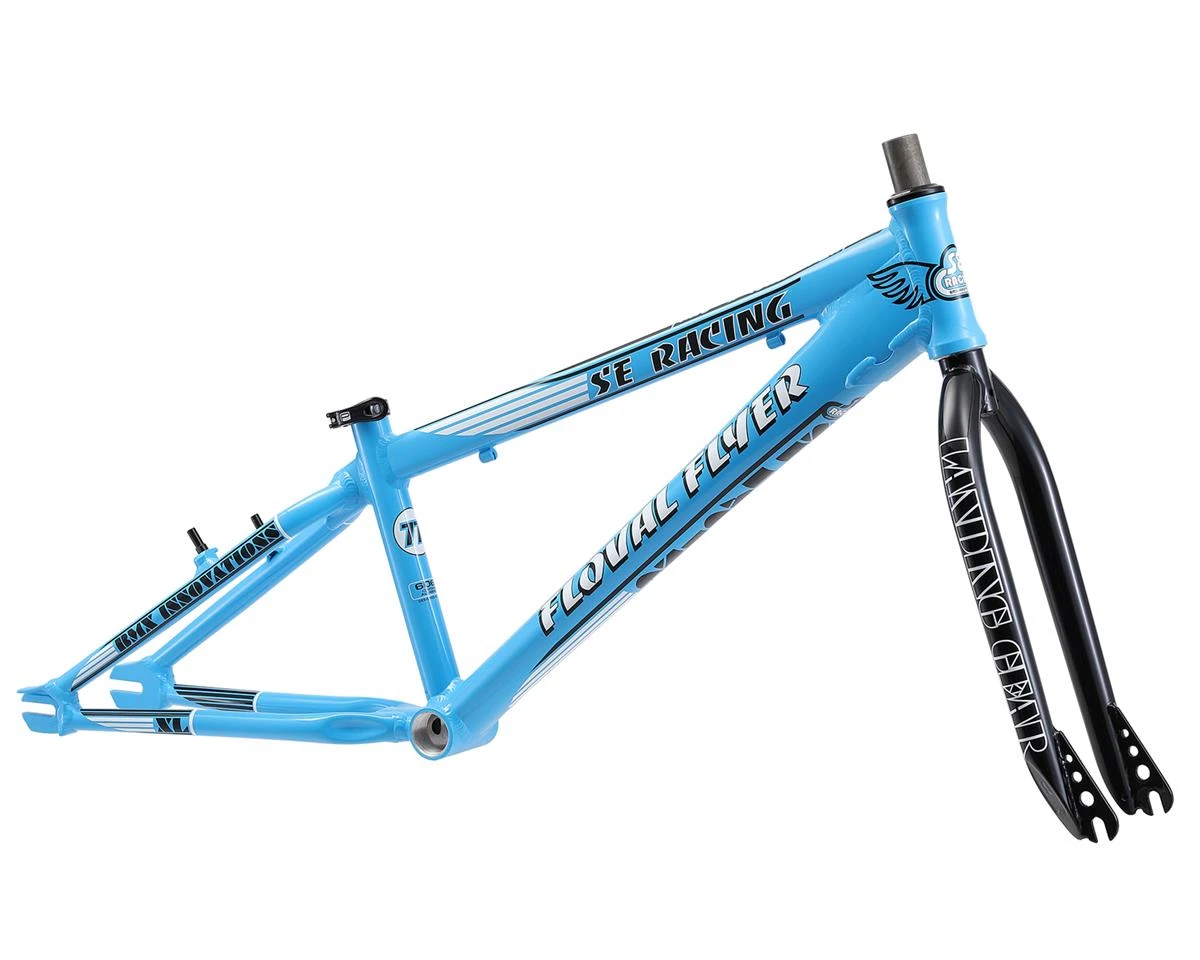 SE Racing 2021 Floval Flyer 24" BMX Cruiser Frame And Fork (SE Blue) (21.2" Toptube) (Pro Cruiser) 1 SE Racing 2021 Floval Flyer 24" BMX Cruiser Frame And Fork (SE Blue) (21.2" Toptube) (Pro Cruiser)