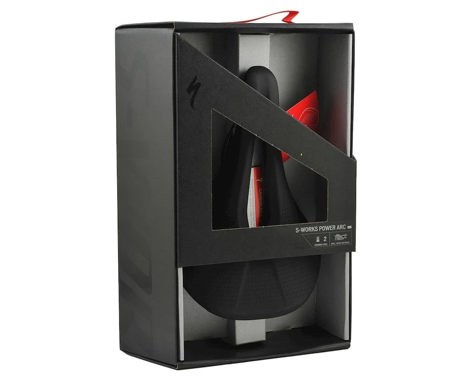 Specialized S-Works Power Arc Saddle (Black) (Carbon Rails) (155mm) 5 Specialized S-Works Power Arc Saddle (Black) (Carbon Rails) (155mm) - Image 5