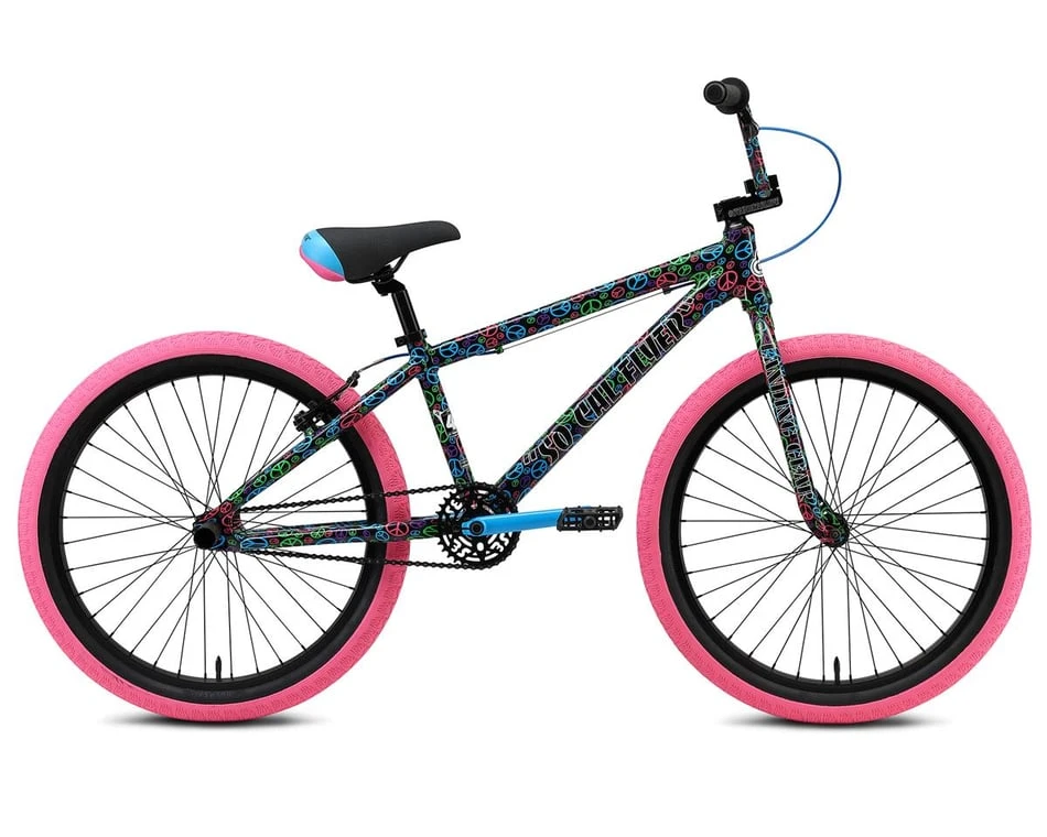 SE Racing 2022 So Cal Flyer 24" BMX Bike (Peaceful) (21.3" Toptube) 1 SE Racing 2022 So Cal Flyer 24" BMX Bike (Peaceful) (21.3" Toptube)
