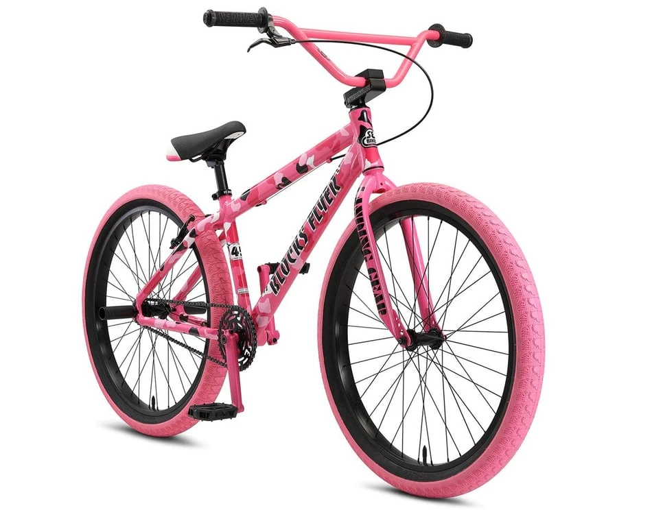 SE Racing 2022 Blocks Flyer 26" Bike (Pink Camo) (22" Toptube) 3 SE Racing 2022 Blocks Flyer 26" Bike (Pink Camo) (22" Toptube) - Image 3