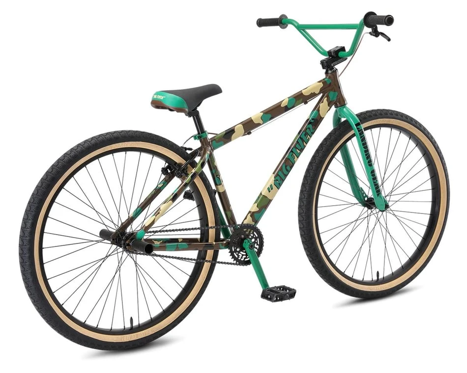 SE Racing 2022 Big Flyer 29" BMX Bike (Army Camo) (23.5" TopTube) 2 SE Racing 2022 Big Flyer 29" BMX Bike (Army Camo) (23.5" TopTube) - Image 2