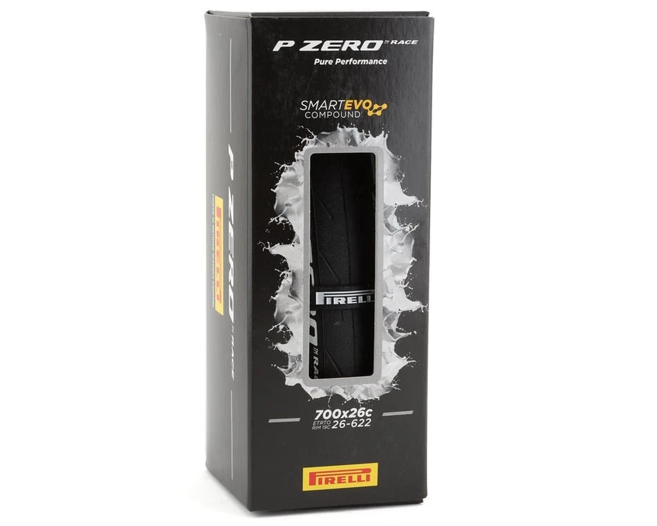 Pirelli P Zero Race Road Tire (Black/White Label) (700c / 622 ISO) (26mm) (Folding) (SmartEVO/TechBelt Road) 4 Pirelli P Zero Race Road Tire (Black/White Label) (700c / 622 ISO) (26mm) (Folding) (SmartEVO/TechBelt Road) - Image 4