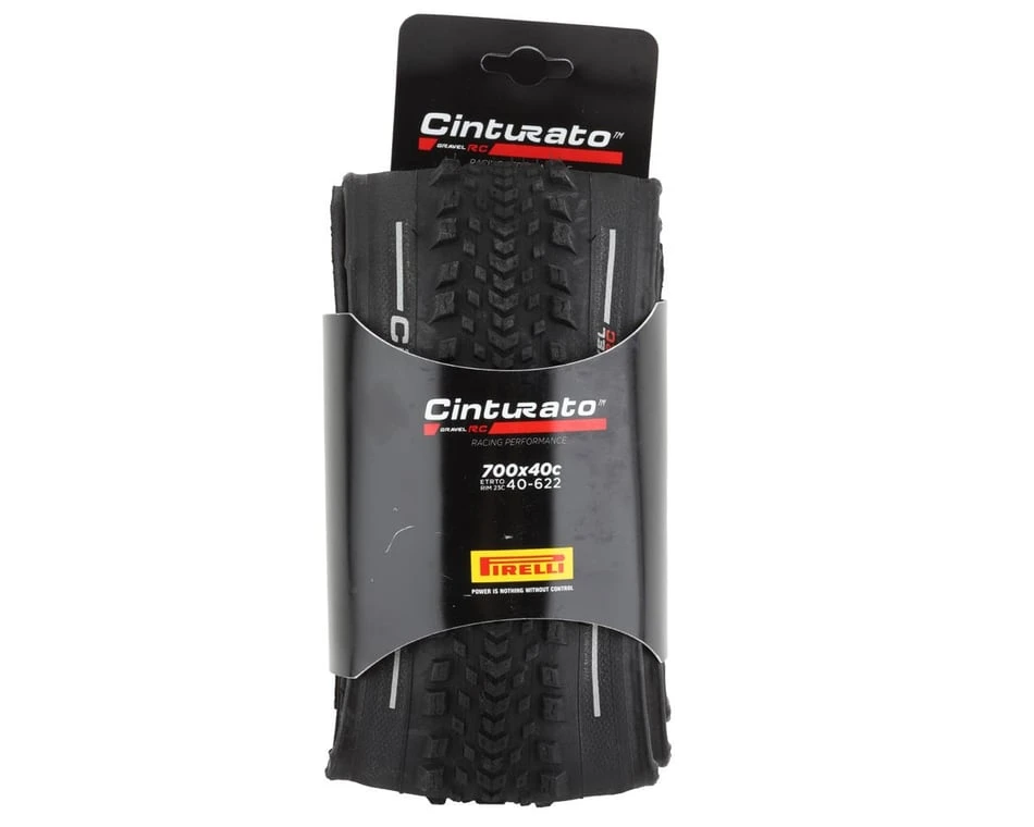 Pirelli Cinturato Gravel RC Tubeless Tire (Black) (700c / 622 ISO) (40mm) (Folding) (SpeedGrip/TechWALL) 5 Pirelli Cinturato Gravel RC Tubeless Tire (Black) (700c / 622 ISO) (40mm) (Folding) (SpeedGrip/TechWALL) - Image 5