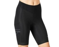 Terry Women's Power Shorts (Black) (S)