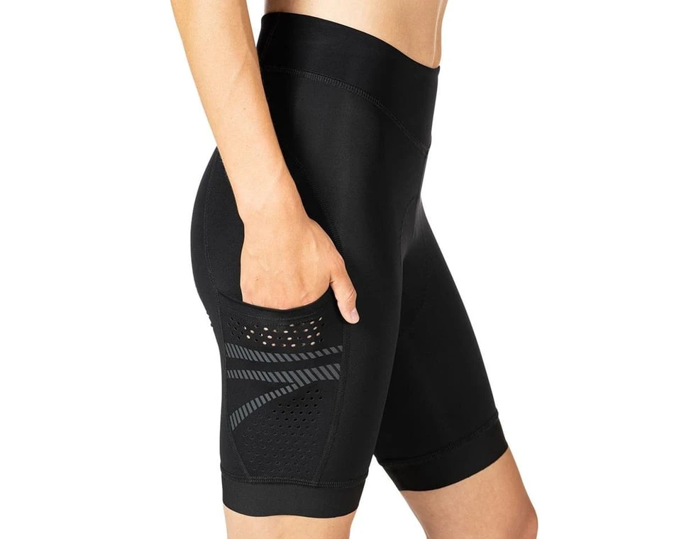 Terry Women's Power Shorts (Black) (S) 3 Terry Women's Power Shorts (Black) (S) - Image 3