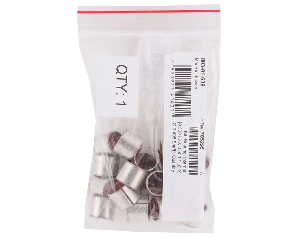 Fox Suspension Shock Bearing Kit (0.5"ID X 0.5"TLG) (20-Pack) 2 Fox Suspension Shock Bearing Kit (0.5"ID X 0.5"TLG) (20-Pack) - Image 2