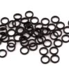 Fox Suspension Plastic Crush Washers (Black) (50-Pack)