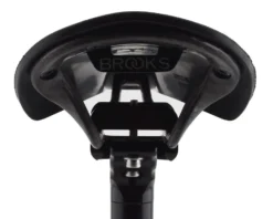 Brooks C13 Cambium Saddle (Black) (Carbon Rails) (132mm) -Specialized Shop b2000012 2