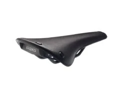 Brooks C15 Cambium Saddle (Black) (Steel Rails) (140mm)