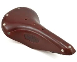 Brooks B17 Narrow Saddle (Antique Brown) (Black Steel Rails) (155mm)