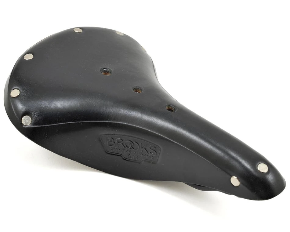 Brooks B17 Saddle (Black) (Black Steel Rails) (170mm) 1 Brooks B17 Saddle (Black) (Black Steel Rails) (170mm)