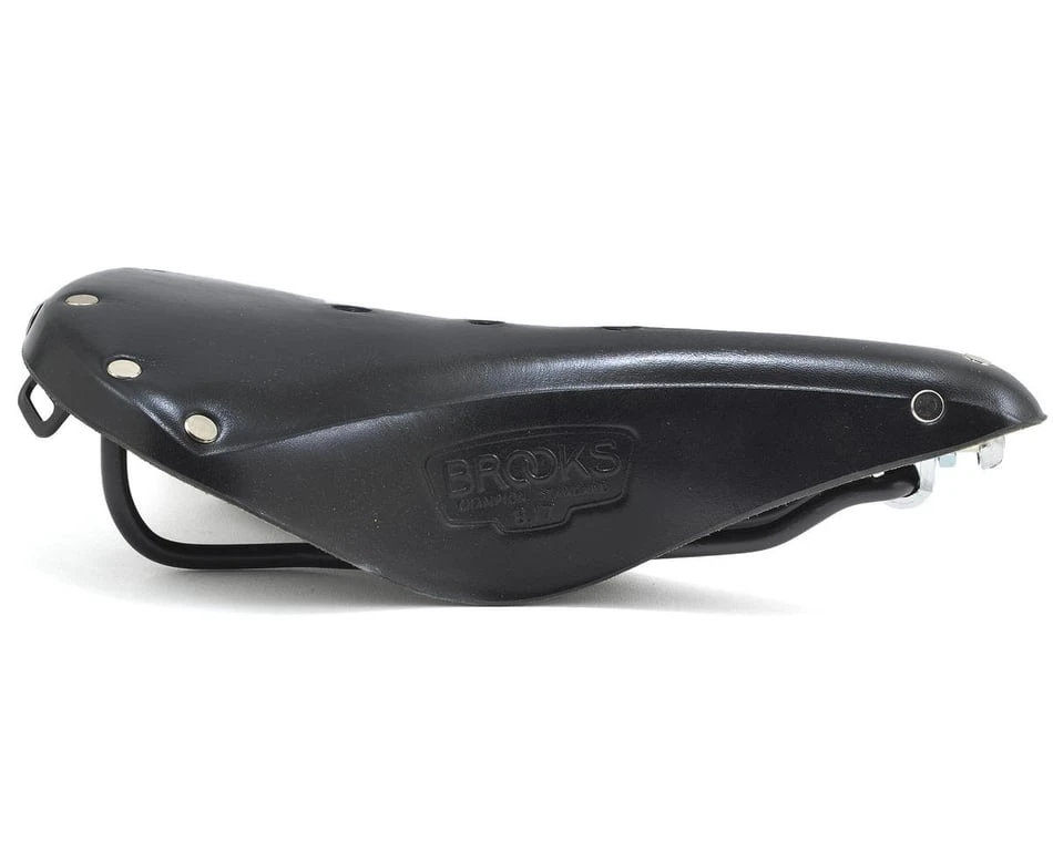 Brooks B17 Saddle (Black) (Black Steel Rails) (170mm) 2 Brooks B17 Saddle (Black) (Black Steel Rails) (170mm) - Image 2