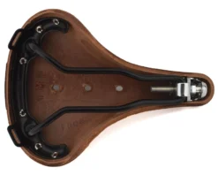 Brooks B17 Women's (Antique Brown) (Black Steel Rails) (177mm) -Specialized Shop b2000953 3