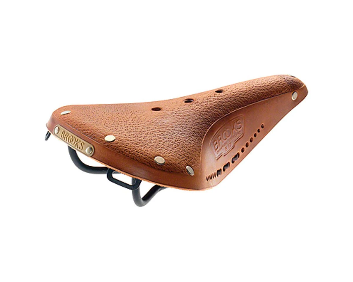 Brooks B17 Softened Saddle (Tan) (Black Steel Rails) (170mm) 1 Brooks B17 Softened Saddle (Tan) (Black Steel Rails) (170mm)