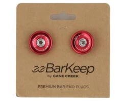 Cane Creek EeBarKeep Bar End Plugs (Red) (Pair) -Specialized Shop bah0007r 2