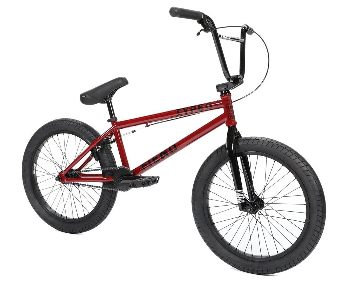 Fiend 2022 Type O- BMX Bike (Red) (20.25" Toptube) 1 Fiend 2022 Type O- BMX Bike (Red) (20.25" Toptube)