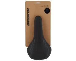 Spank Oozy 220 Saddle (Black/Black) (Chromoly Rails) (144mm) -Specialized Shop e01oz22a0220spk 4
