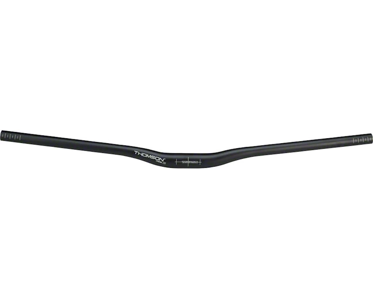 Thomson MTB Aluminium Trail Handlebar (Black) (31.8mm) (20mm Rise) (750mm) (5/8° Sweep) 1 Thomson MTB Aluminium Trail Handlebar (Black) (31.8mm) (20mm Rise) (750mm) (5/8° Sweep)