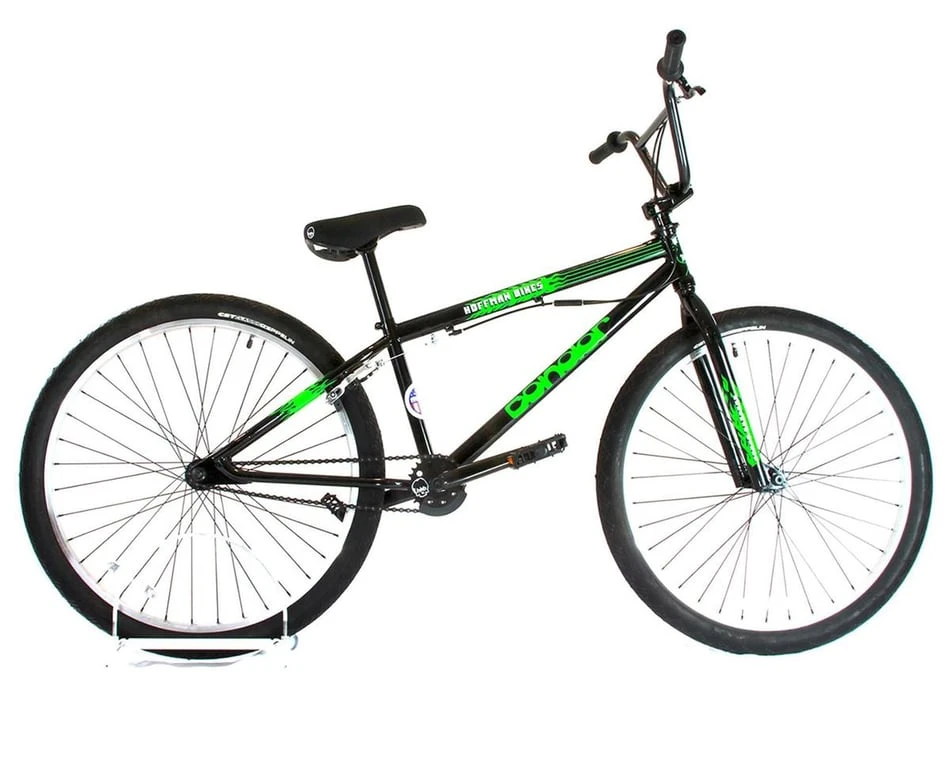 Hoffman Bikes Condor 26" BMX Bike (22.25" Toptube) (Black/Green) 1 Hoffman Bikes Condor 26" BMX Bike (22.25" Toptube) (Black/Green)