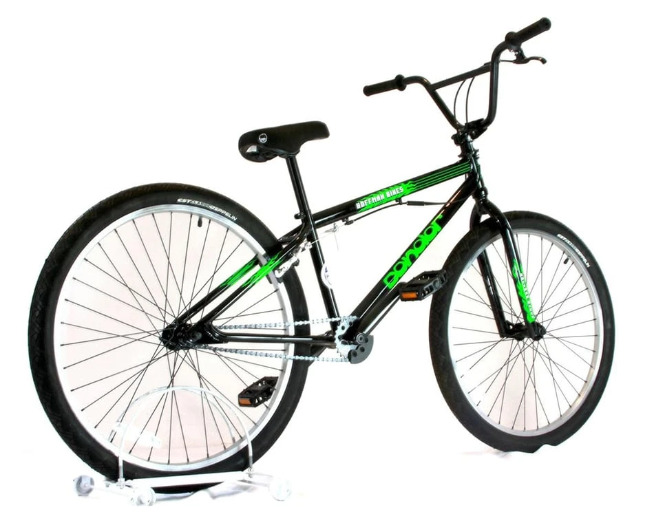 Hoffman Bikes Condor 26" BMX Bike (22.25" Toptube) (Black/Green) 2 Hoffman Bikes Condor 26" BMX Bike (22.25" Toptube) (Black/Green) - Image 2