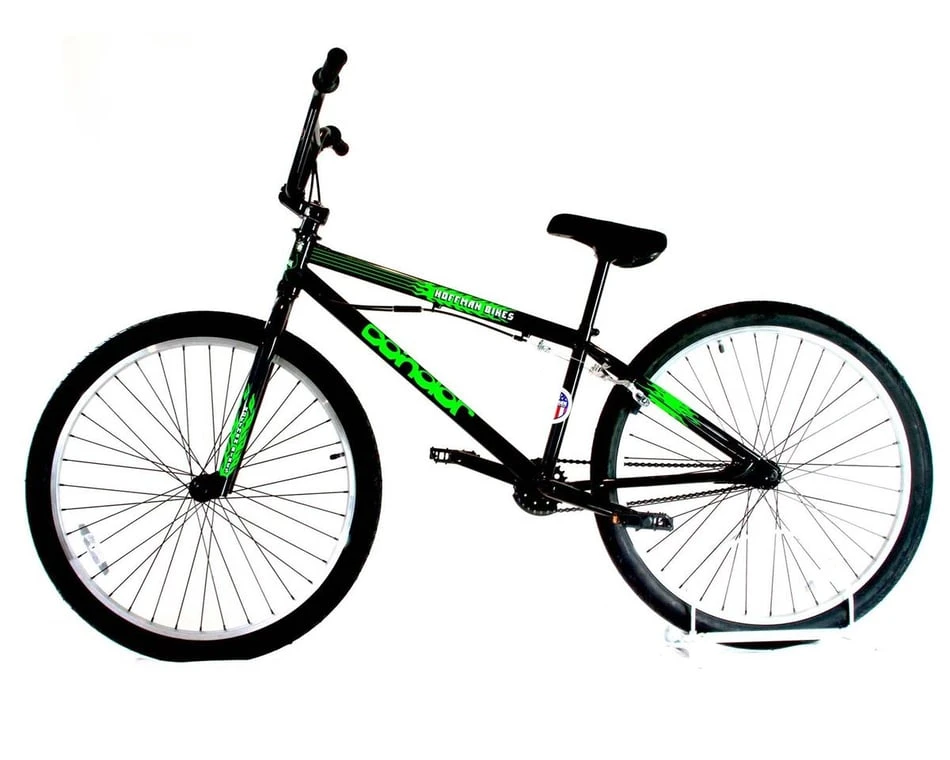 Hoffman Bikes Condor 26" BMX Bike (22.25" Toptube) (Black/Green) 5 Hoffman Bikes Condor 26" BMX Bike (22.25" Toptube) (Black/Green) - Image 5