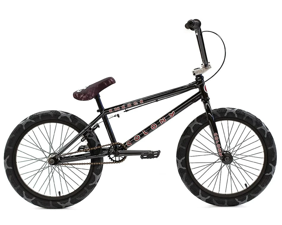 Colony Emerge 20" BMX Bike (20.75" Toptube) (Black/Grey Camo) 1 Colony Emerge 20" BMX Bike (20.75" Toptube) (Black/Grey Camo)