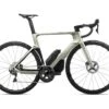 Orbea Orca Aero M20LTD Road Bike (Gloss Silvergreen/Matte Black) (49cm) (2022)