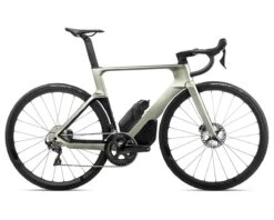 Orbea Orca Aero M20LTD Road Bike (Gloss Silvergreen/Matte Black) (49cm) (2022)