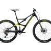 Orbea Occam H30 Full Suspension Mountain Bike (Dark Green Metallic/Lima Green) (L) (2022)