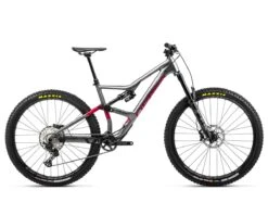 Orbea Occam H20 LT Full Suspension Mountain Bike (Glitter Anthracite/Candy Red) (L) (2022)