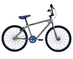 Race Inc. RA24-R Retro 24" BMX Bike (Polished/Blue) (21.25" Toptube)