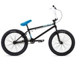 Stolen 2022 Stereo 20" BMX Bike (20.75" Toptube) (Black/Swat Blue Camo)