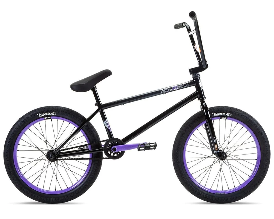 Stolen 2022 Sinner FC XLT 20" BMX Bike (21" Toptube) (Black/Violet) (Freecoaster) (Right Hand Drive) 1 Stolen 2022 Sinner FC XLT 20" BMX Bike (21" Toptube) (Black/Violet) (Freecoaster) (Right Hand Drive)