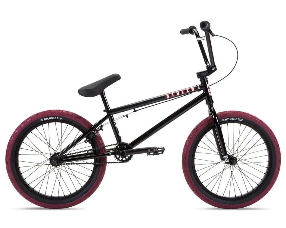 Stolen 2022 Casino 20" BMX Bike (20.25" Toptube) (Black/Blood Red) 1 Stolen 2022 Casino 20" BMX Bike (20.25" Toptube) (Black/Blood Red)