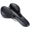 Selle Royal Men's Respiro Moderate Saddle (Black) (Manganese Rails) (182mm)
