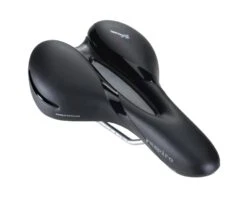 Selle Royal Men's Respiro Moderate Saddle (Black) (Manganese Rails) (182mm)