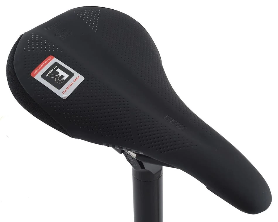 WTB Deva Saddle (Black) (Titanium Rails) (Medium) (145mm) 1 WTB Deva Saddle (Black) (Titanium Rails) (Medium) (145mm)